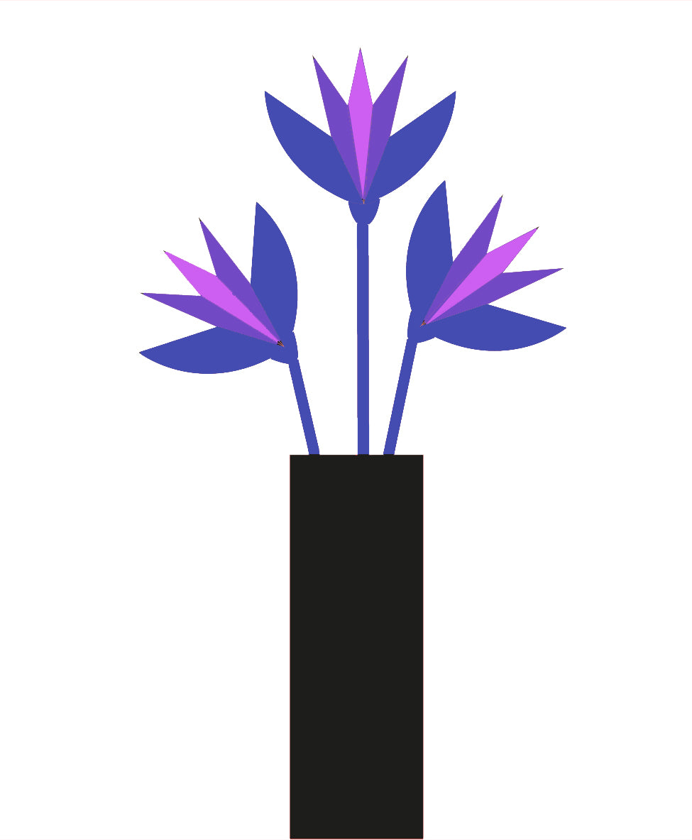 Strelitzia Bouquet ( tre styks)