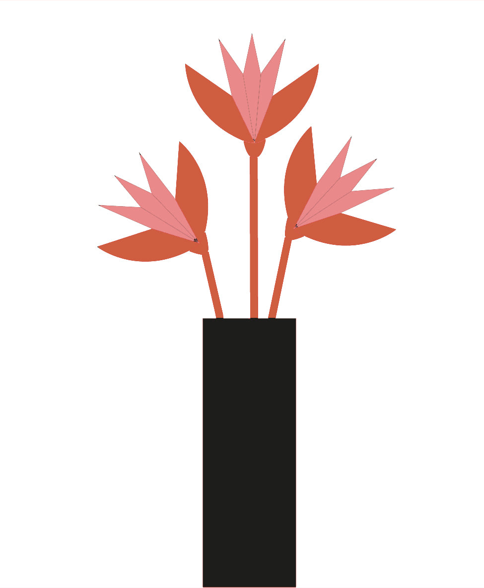 Strelitzia Bouquet ( tre styks)